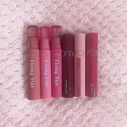 ジューシーラスティングティント/rom&nd/リップティントを使ったクチコミ(1枚目)