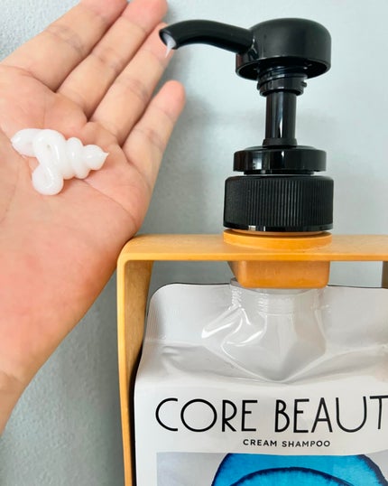 クリームシャンプー/CORE BEAUTY/市販シャンプーを使ったクチコミ(4枚目)