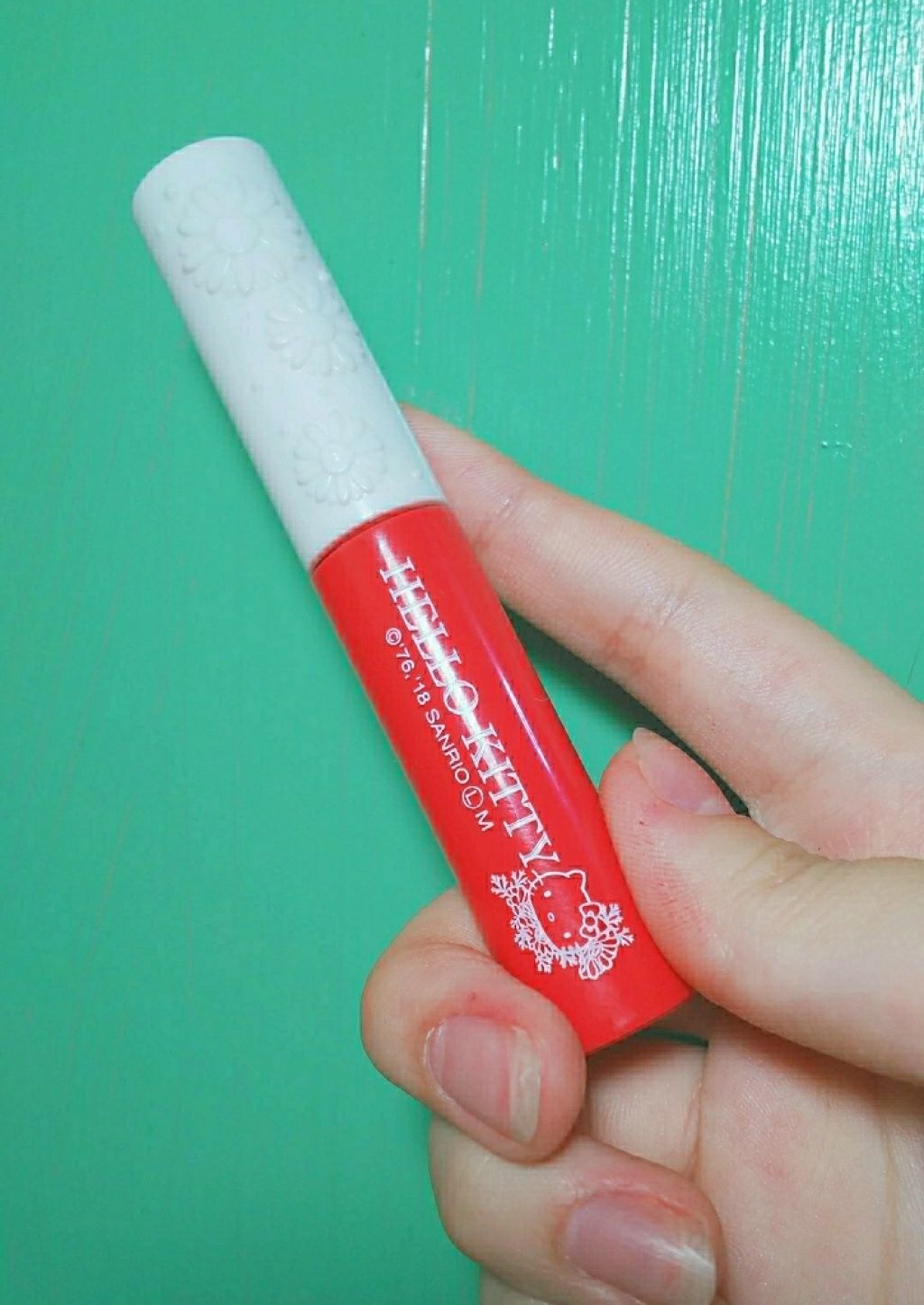 Blooming Kitty リップグロス/DAISO/リップグロスを使ったクチコミ（1枚目）