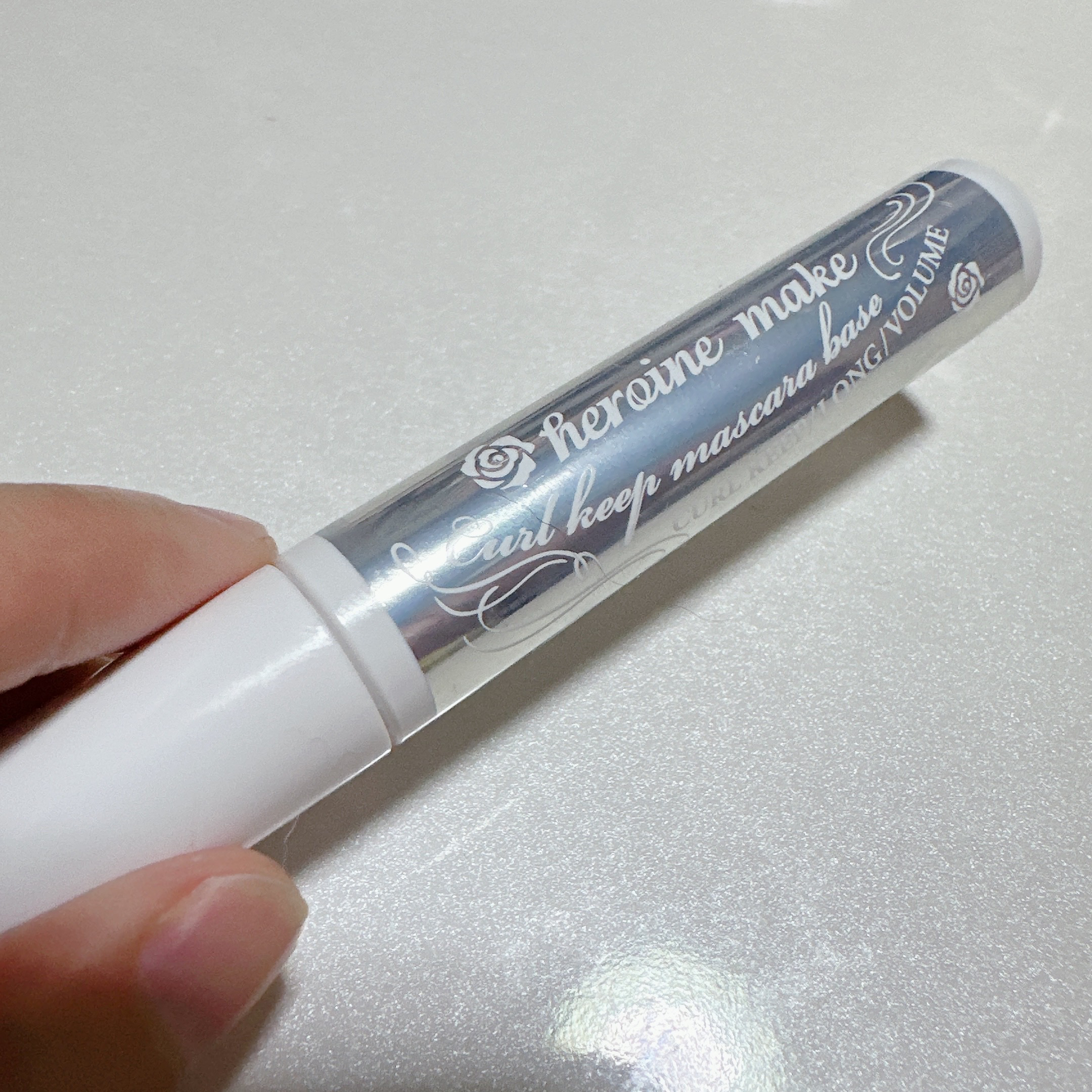 カールキープ マスカラベース ブルーグレー/ヒロインメイク/マスカラ下地を使ったクチコミ（2枚目）