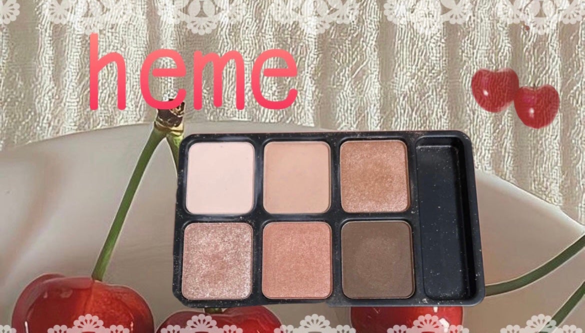 アイカラーパレット/heme/アイシャドウパレットを使ったクチコミ(1枚目)