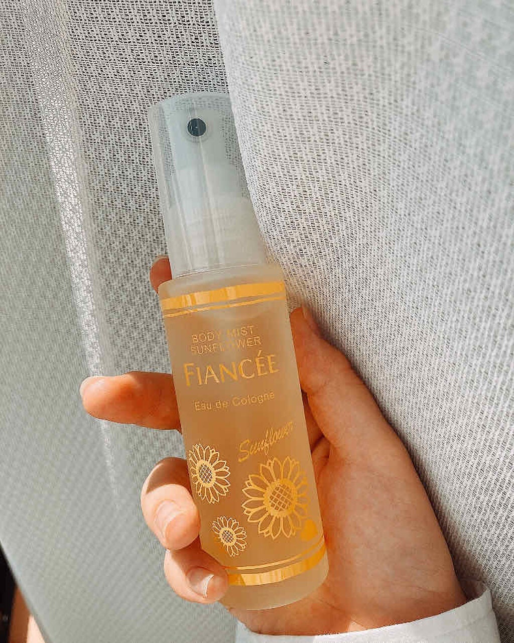 ボディミスト ひまわり/フィアンセ/香水(レディース)を使ったクチコミ(3枚目)