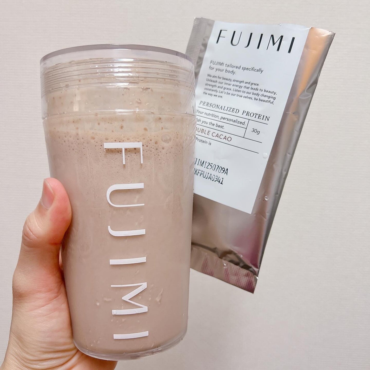 FUJIMI パーソナライズプロテイン/FUJIMI/ホエイプロテインを使ったクチコミ(6枚目)