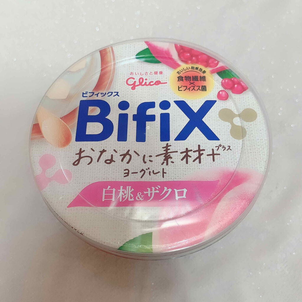 BifiXおなかに素材+ヨーグルト/グリコ/ヨーグルトを使ったクチコミ(2枚目)