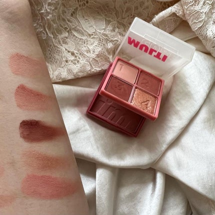 マルチキューブ/i’m meme/アイシャドウパレットを使ったクチコミ(4枚目)