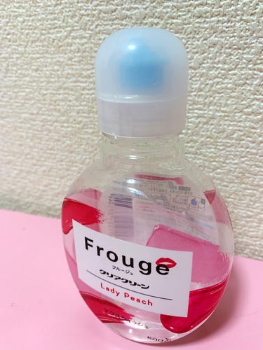 クリアクリーン Frouge(フルージュ)のクチコミ「クリアクリーン　Frougeフルージュ　
マウスウォッシュ　Lady Peach

息まで可愛.....」（1枚目）