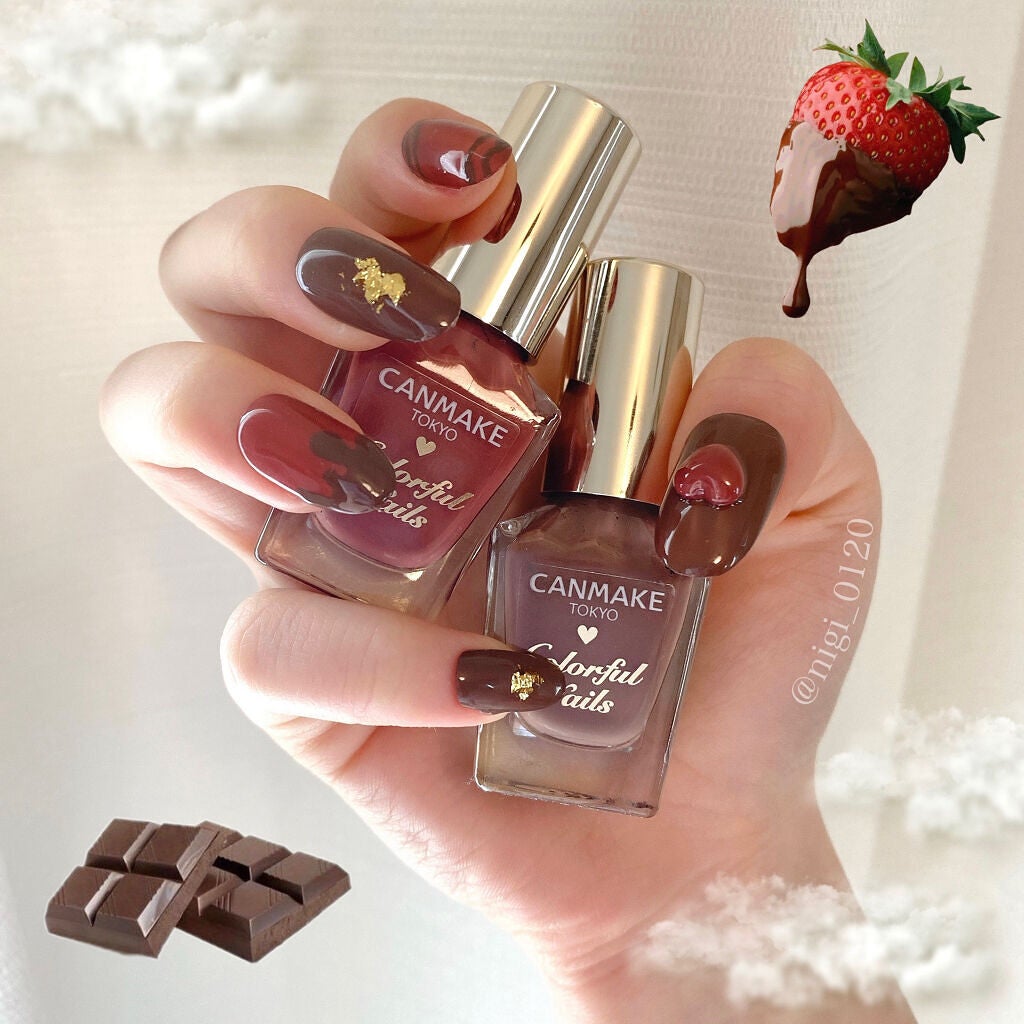 カラフルネイルズ/キャンメイク/マニキュアを使ったクチコミ(5枚目)