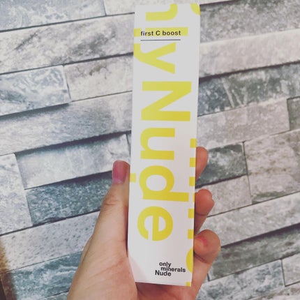 Nude ファーストCブースト/ONLY MINERALS/美容液を使ったクチコミ(1枚目)