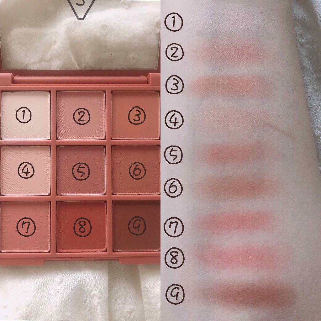 3CE マルチアイカラーパレット/3CE/アイシャドウパレットを使ったクチコミ（3枚目）