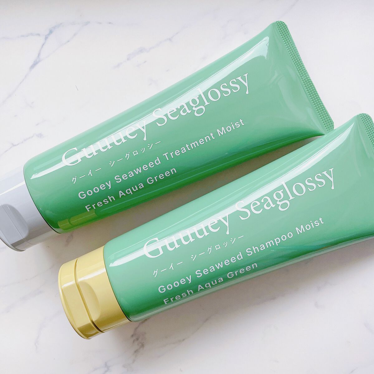 シーウィードシャンプーモイスト/シーウィードトリートメントモイスト/グーイーシーグロッシー/市販シャンプーを使ったクチコミ（2枚目）