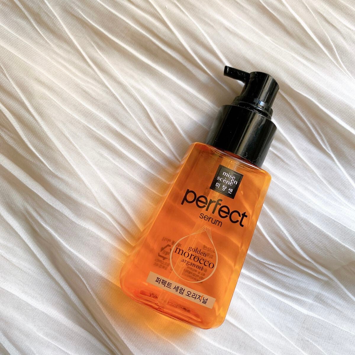 パーフェクトセラム オリジナルセラム/miseenscene/アウトバストリートメントを使ったクチコミ(1枚目)