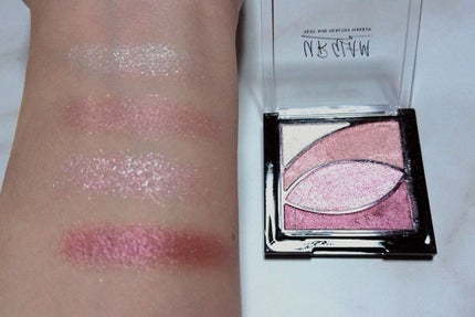 UR GLAM VELVET EYE COLOR PALETTE/U R GLAM/アイシャドウパレットを使ったクチコミ(3枚目)