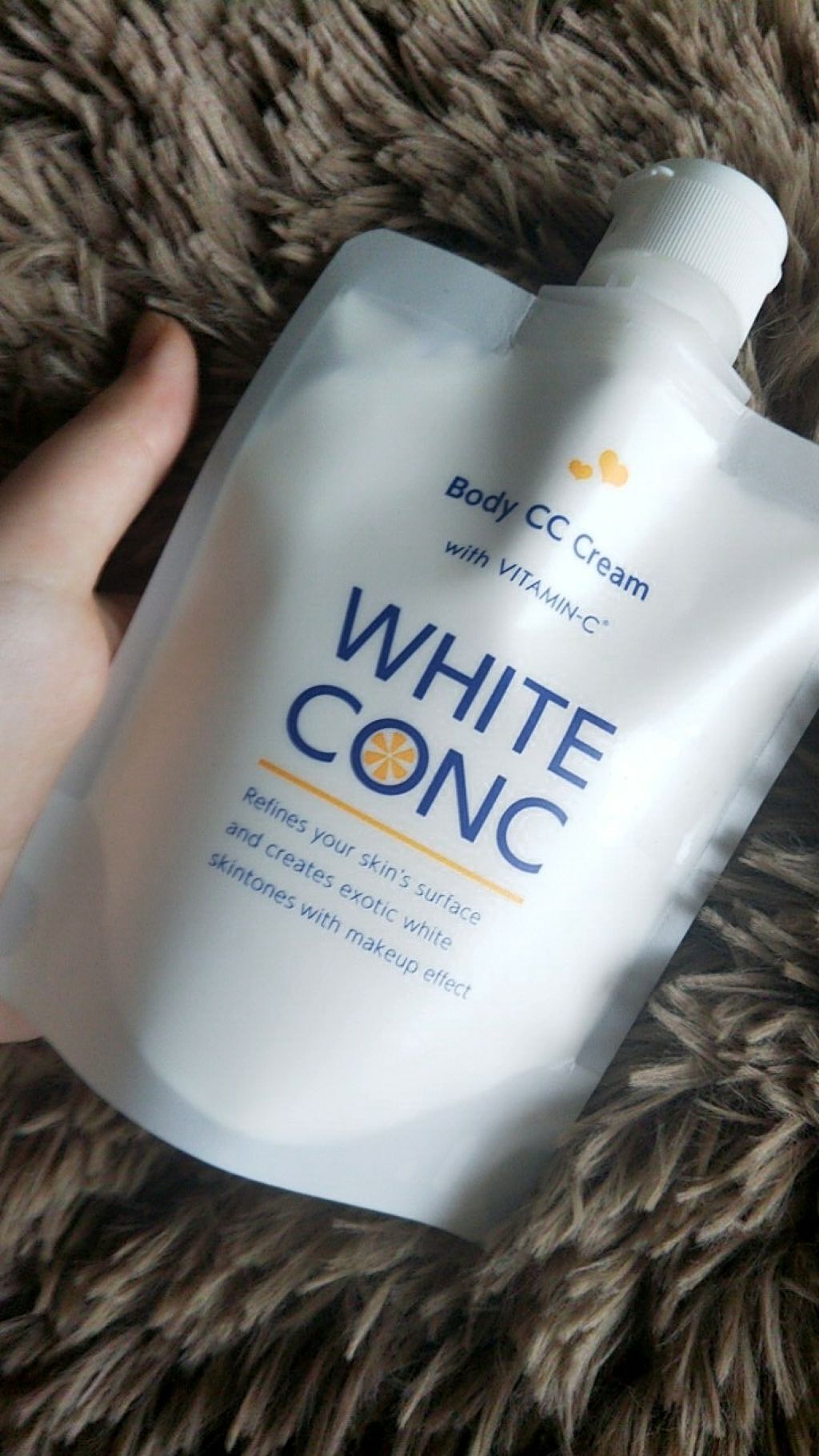 薬用ホワイトコンク ホワイトニングCC CII/ホワイトコンク/ボディクリームを使ったクチコミ(1枚目)