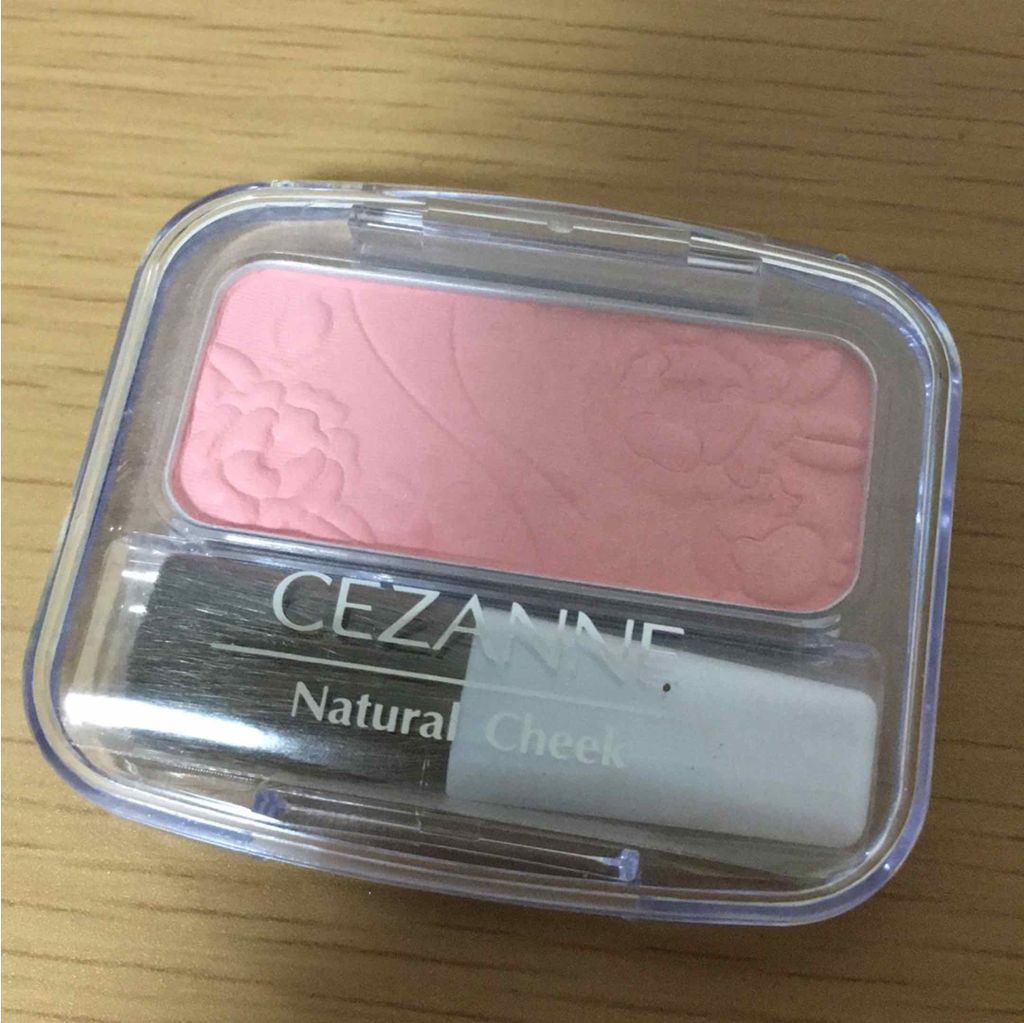 ナチュラル チークN/CEZANNE/パウダーチークを使ったクチコミ(1枚目)