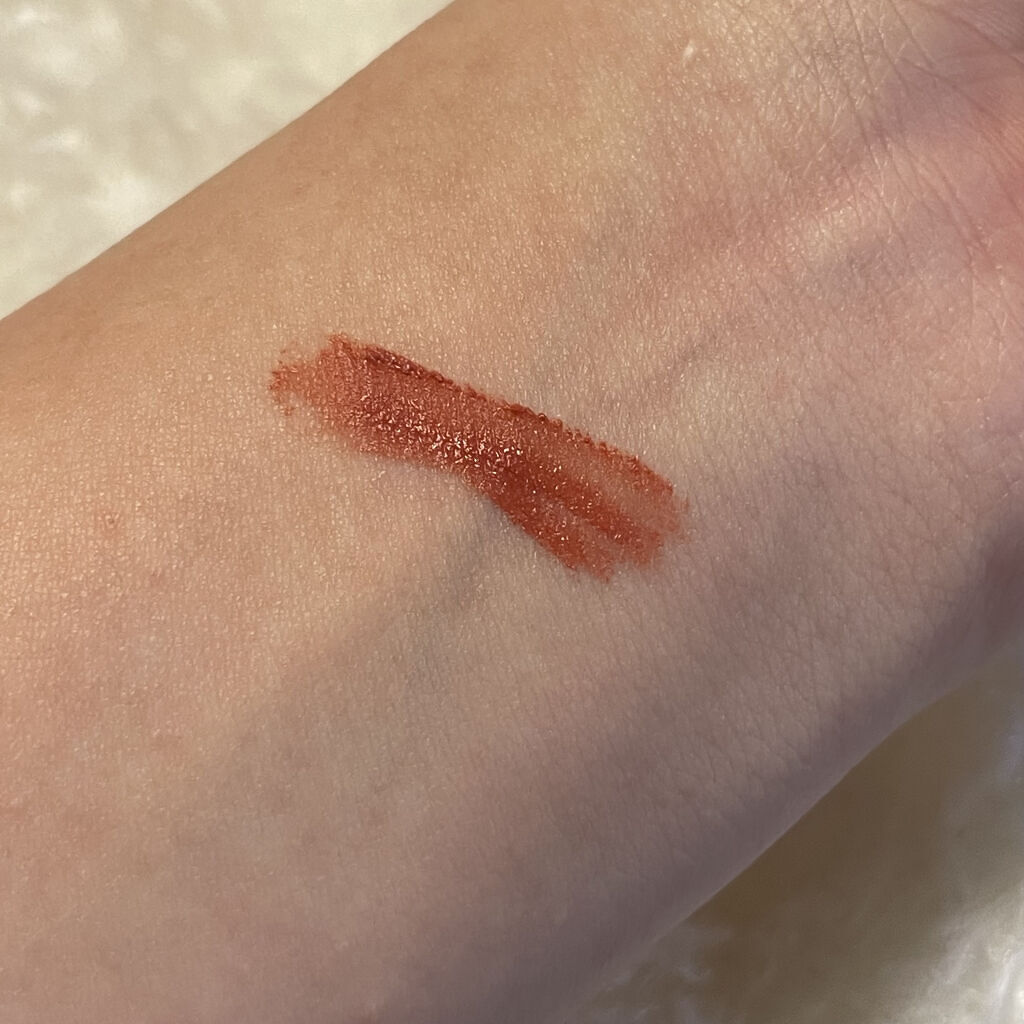 ゼロベルベットティント 17 トースティヌード(TOASTY NUDE)/rom&nd/リップティントを使ったクチコミ（3枚目）