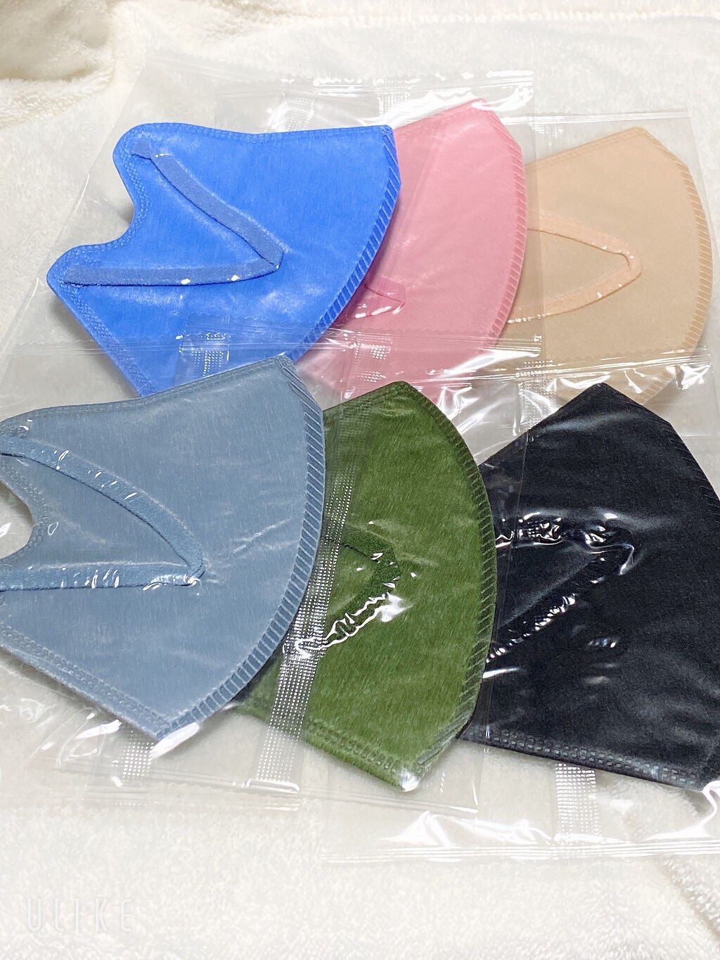 立体型スパンレース不織布カラーマスク/ISDG 医食同源ドットコム/マスクを使ったクチコミ(2枚目)