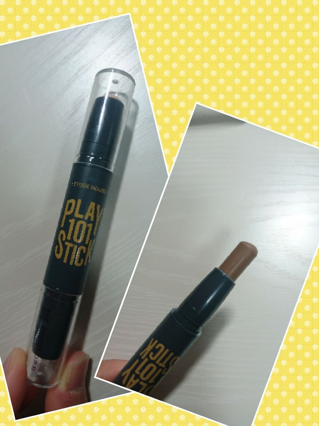 プレイ101スティックデュオ/ETUDE/その他ファンデーションを使ったクチコミ（1枚目）