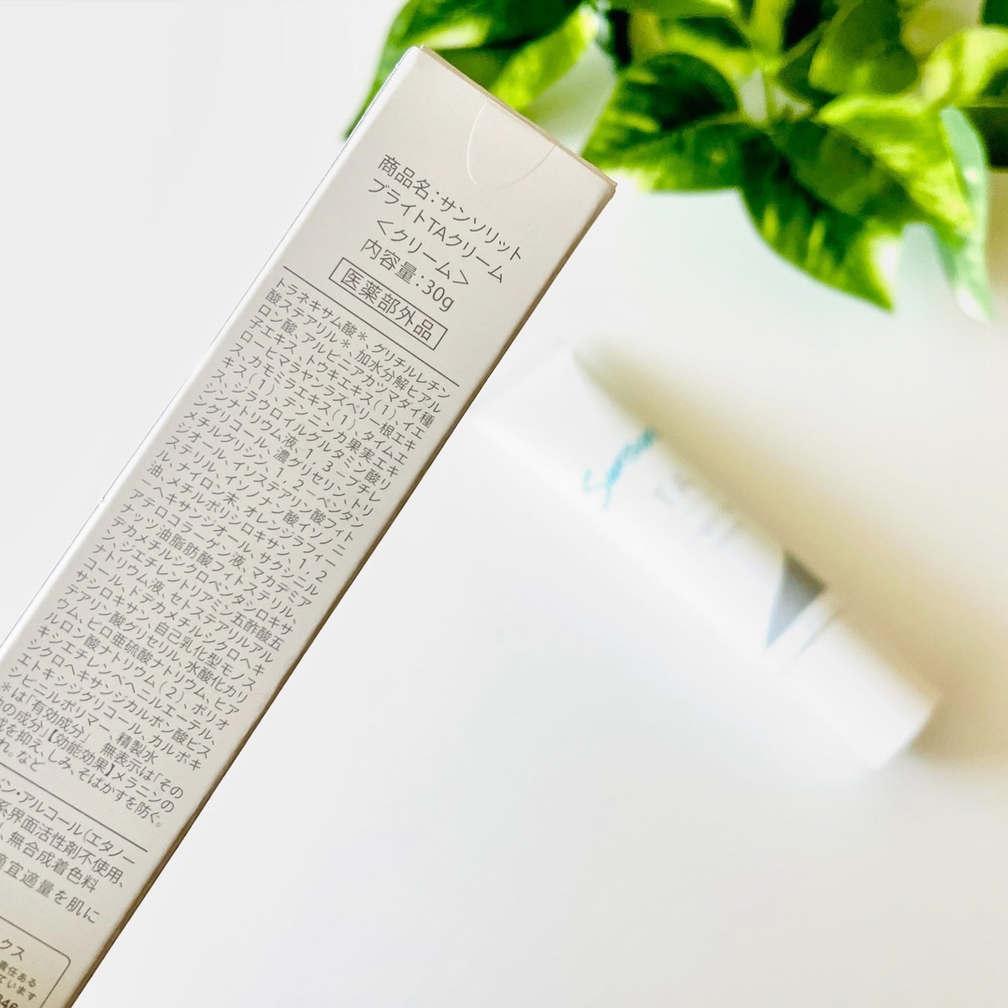 ブライトTAクリーム【医薬部外品】/サンソリット/フェイスクリームを使ったクチコミ(2枚目)