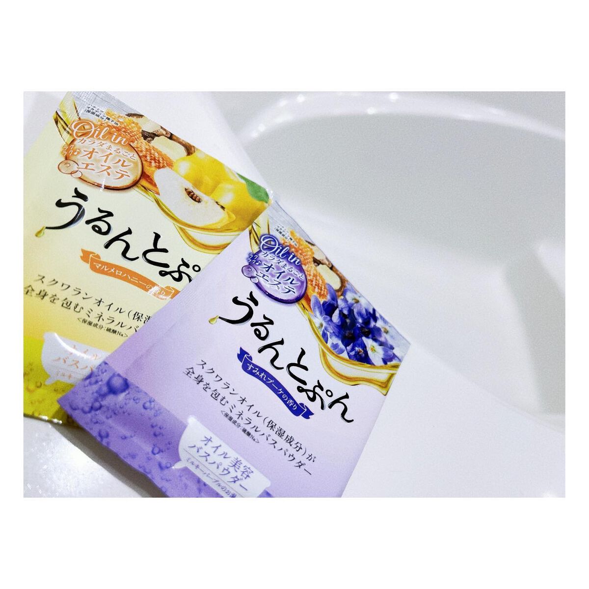 u-na. on LIPS 「すみれブーケの香りとマルメロハニーの香り💜🐝🍯.꙳⢁ᐧリラック..」(1枚目)