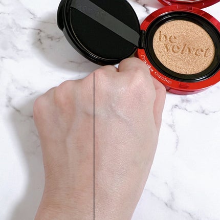 プロテーラービーベルベットカバークッション/espoir/クッションファンデーションを使ったクチコミ(6枚目)