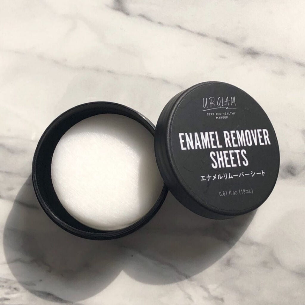 UR GLAM ENAMEL REMOVER SHEETS/U R GLAM/除光液を使ったクチコミ(2枚目)
