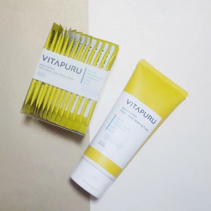 ビタプル リペア クリアウォッシングフォーム/VITAPURU/洗顔フォームを使ったクチコミ(2枚目)