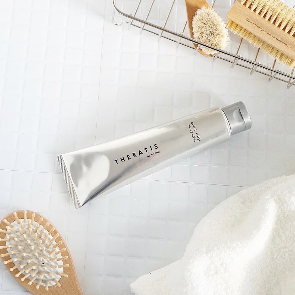 ナイトリペア ヘアパック/THERATIS/ヘアマスク・ヘアパックを使ったクチコミ（1枚目）