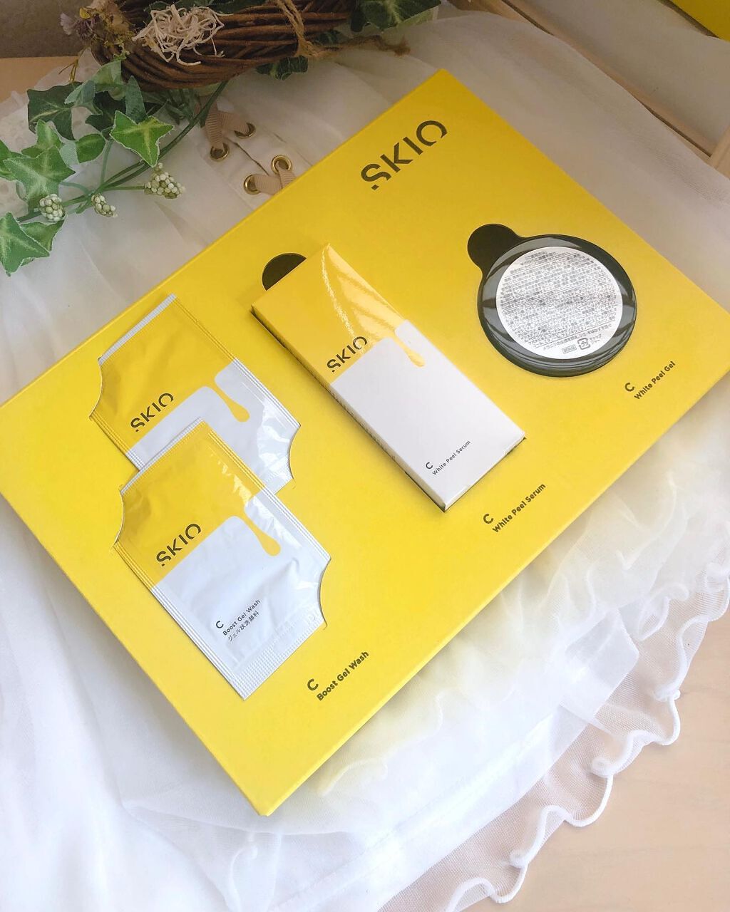 VC ホワイトピールセラム/SKIO/ブースター・導入液を使ったクチコミ(1枚目)