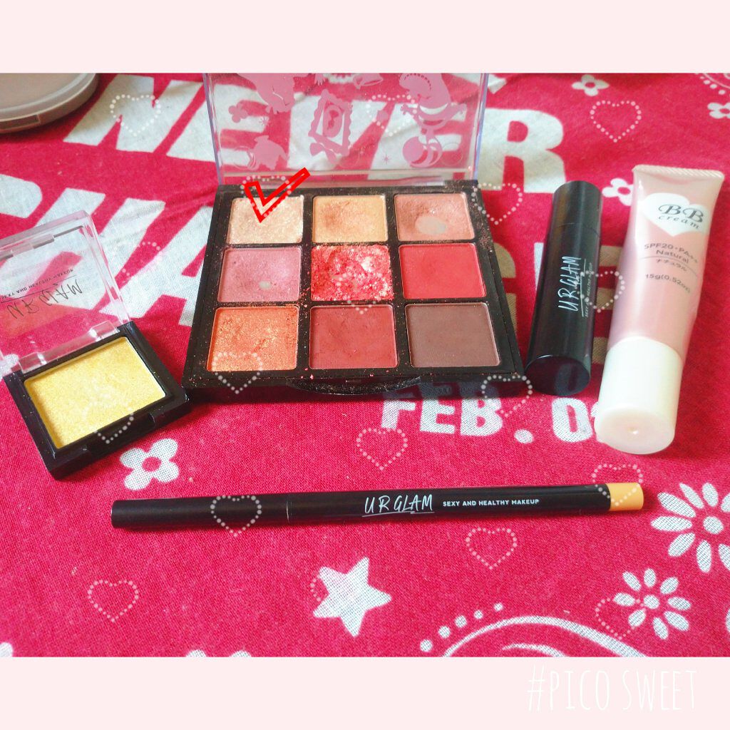 UR GLAM　POWDER EYESHADOW/U R GLAM/単色アイシャドウを使ったクチコミ（1枚目）