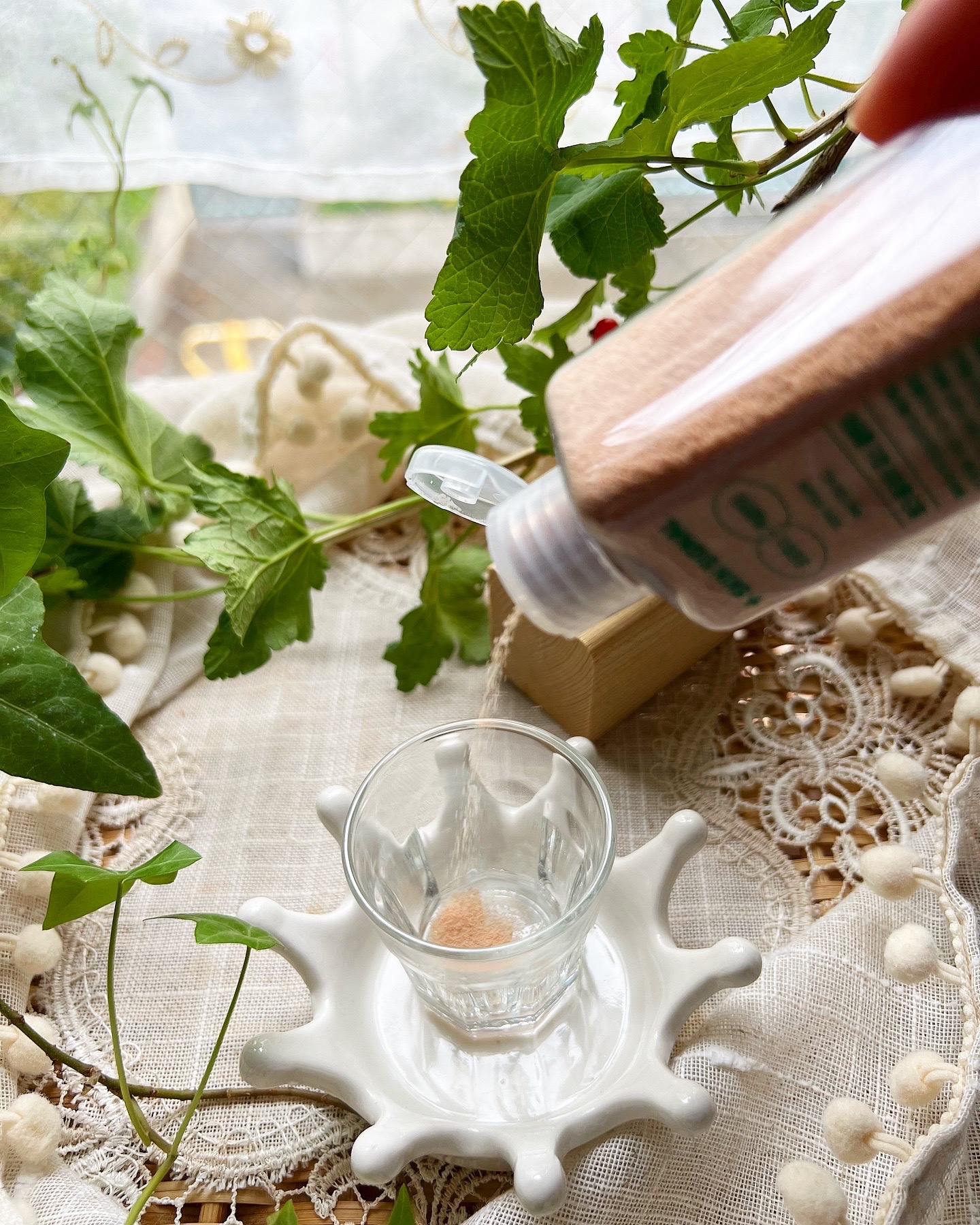 ピンククレイ酵素クレンザー/SKIN SIGNAL/洗顔パウダーを使ったクチコミ（2枚目）