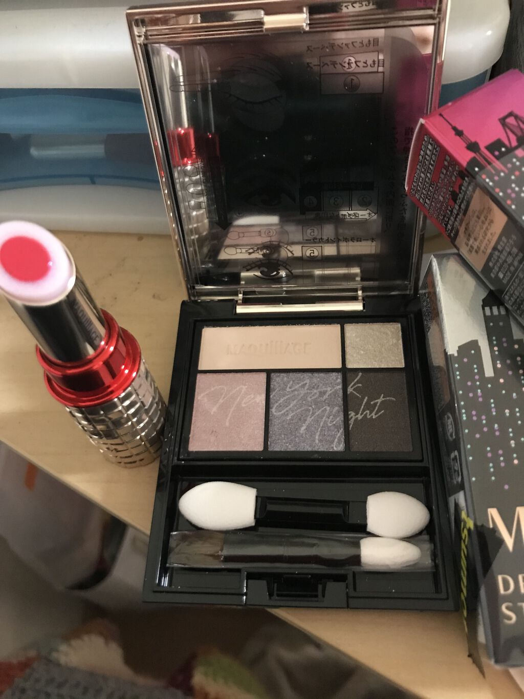 ドラマティックスタイリングアイズ/マキアージュ/アイシャドウパレットを使ったクチコミ（1枚目）