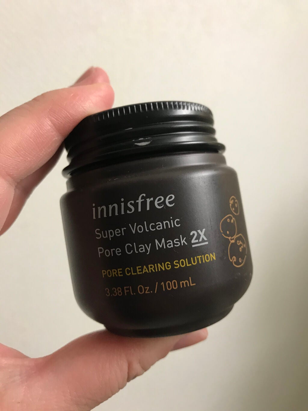 スーパーヴォルカニック ポア クレイマスク/innisfree/洗い流すパック・マスクを使ったクチコミ(1枚目)