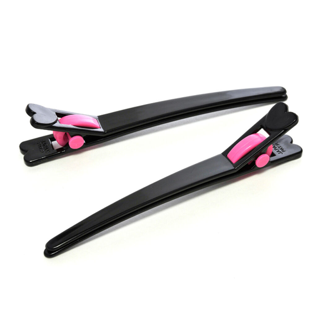 マペペ 跡が付かないヘアクリップ 2P