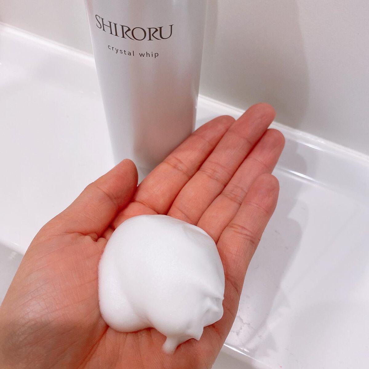 クリスタルホイップ/SHIRORU/泡洗顔を使ったクチコミ（3枚目）