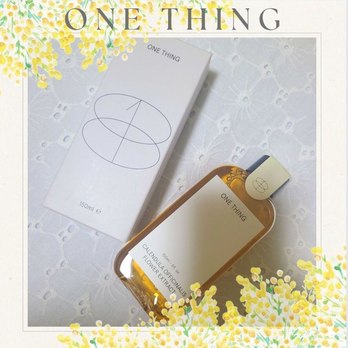 カレンデュラ化粧水/ONE THING/化粧水を使ったクチコミ（1枚目）
