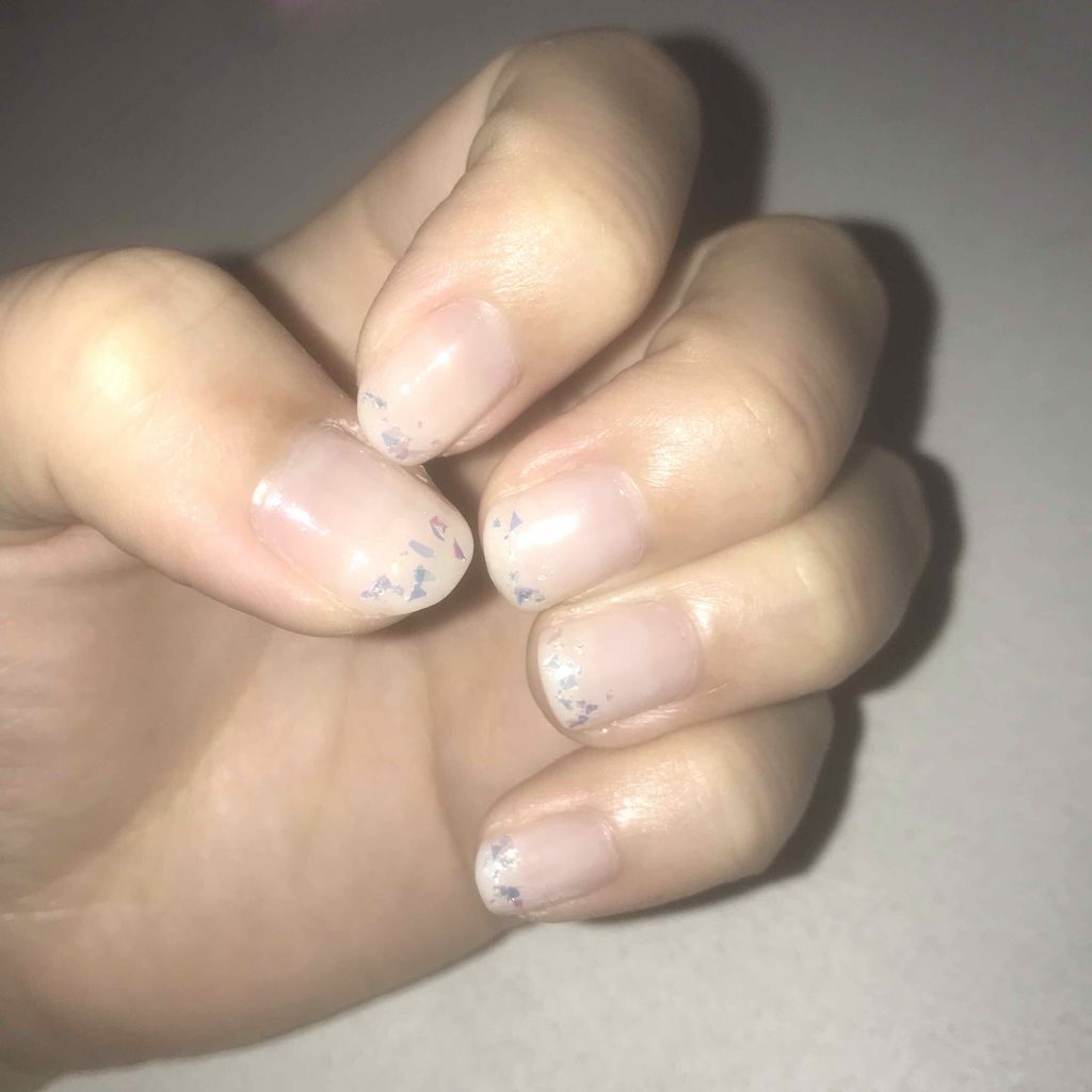 ベース コート/ちふれ/ネイルトップコートを使ったクチコミ（1枚目）