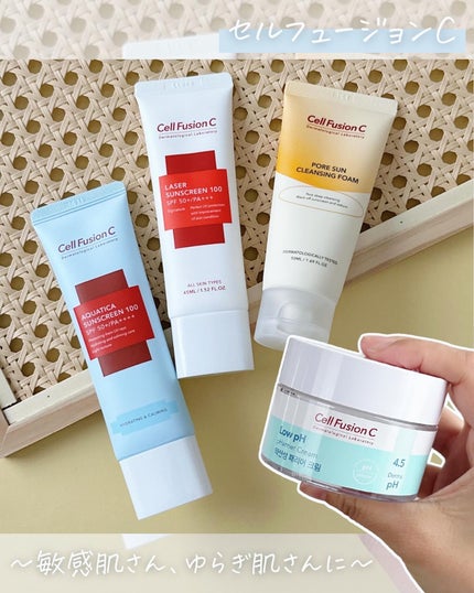 レーザーサンスクリーン 100/Cell Fusion C(セルフュージョンシー)/日焼け止めクリームを使ったクチコミ(1枚目)