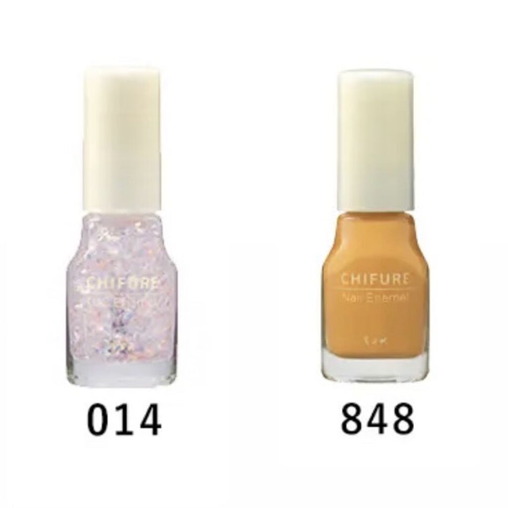 ネイル エナメル 848 イエロー系/ちふれ/マニキュアを使ったクチコミ（2枚目）