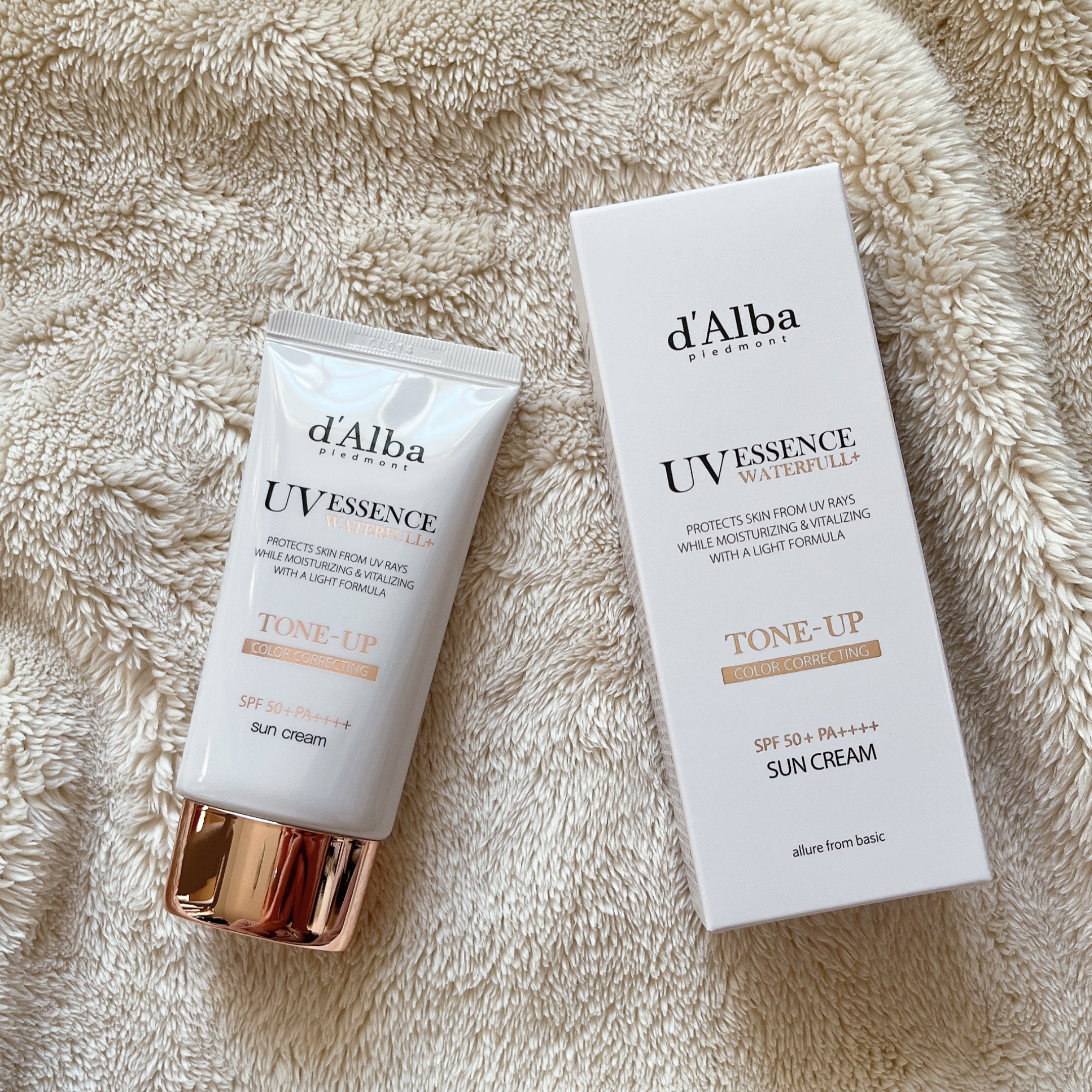 ウォータフルトーンアップサンクリーム/ダルバ/日焼け止めクリームを使ったクチコミ（1枚目）