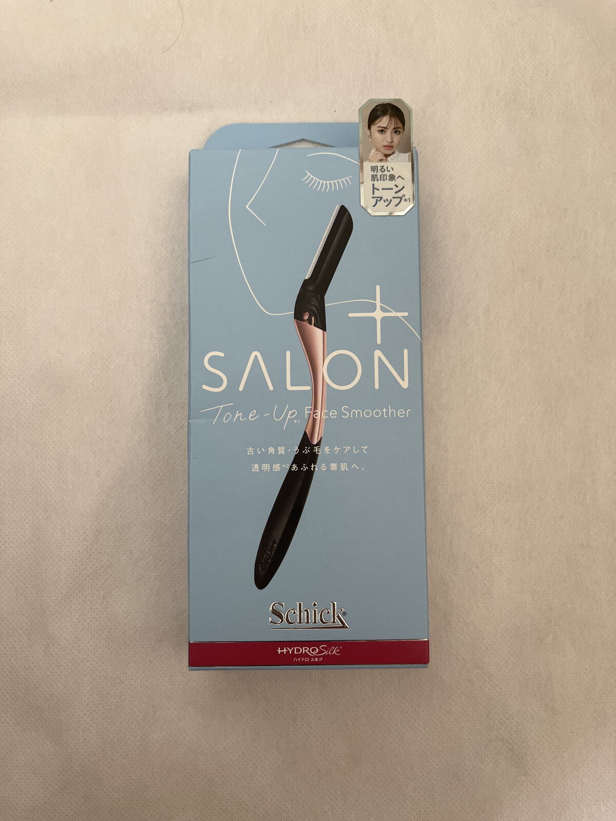 サロンプラス トーンアップ フェイススムーサー ホルダー（刃付き）/サロンプラス/シェーバーを使ったクチコミ（1枚目）