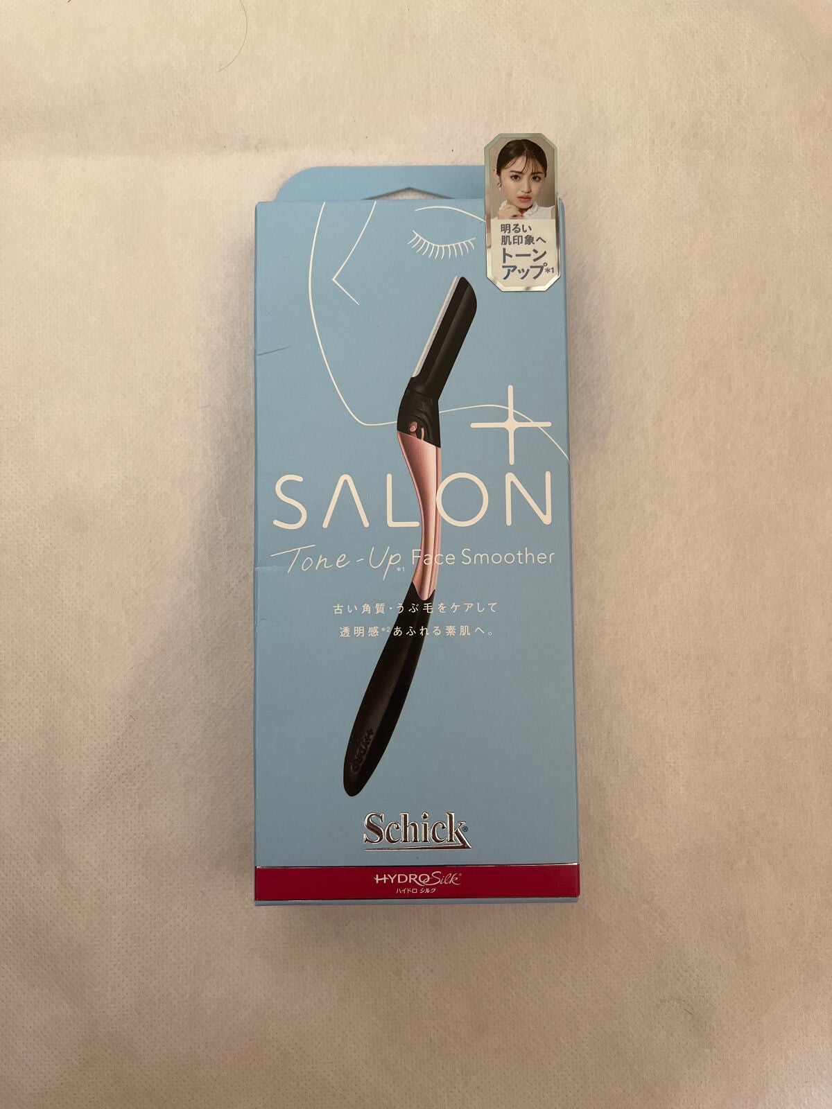 サロンプラス トーンアップ フェイススムーサー ホルダー(刃付き)/サロンプラス/シェーバーを使ったクチコミ(1枚目)