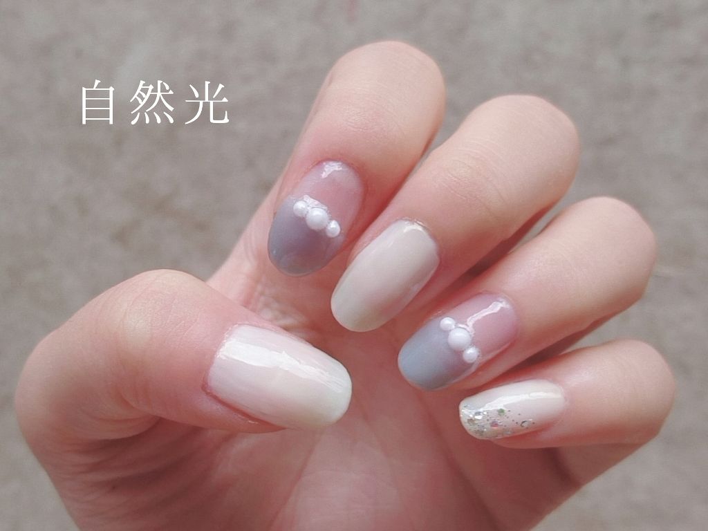 AC クイックドライベース＆ハードナー/AC MAKEUP/ネイルベースコートを使ったクチコミ（3枚目）