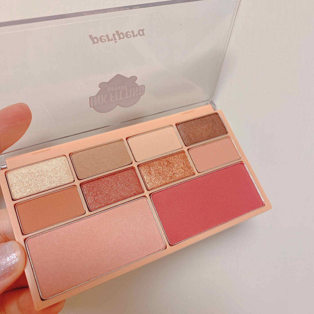 インク フィッティング カラー パレット/PERIPERA/アイシャドウパレットを使ったクチコミ（2枚目）