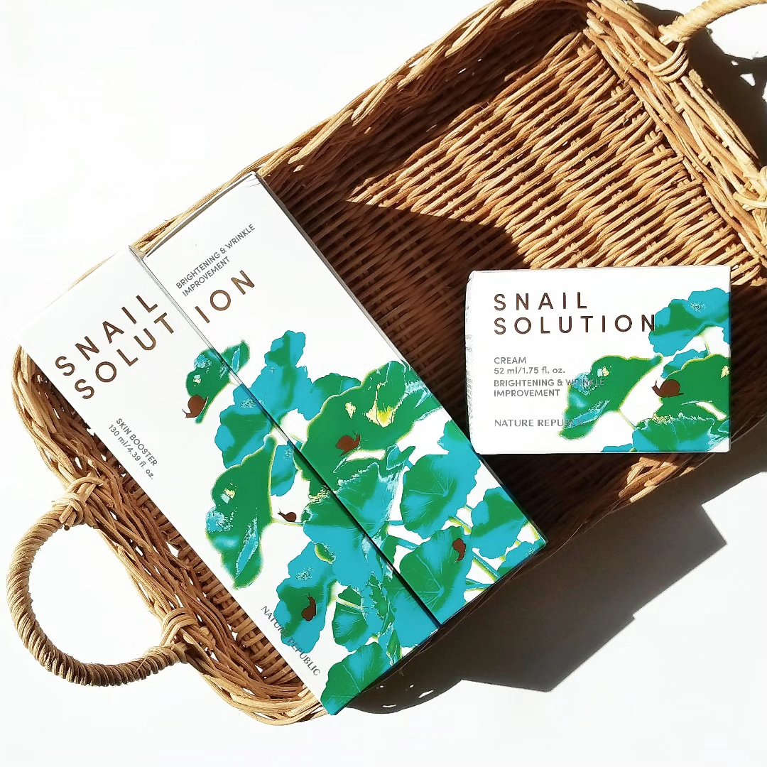 スネイルソリューションクリーム/ネイチャーリパブリック/フェイスクリームを使ったクチコミ（1枚目）