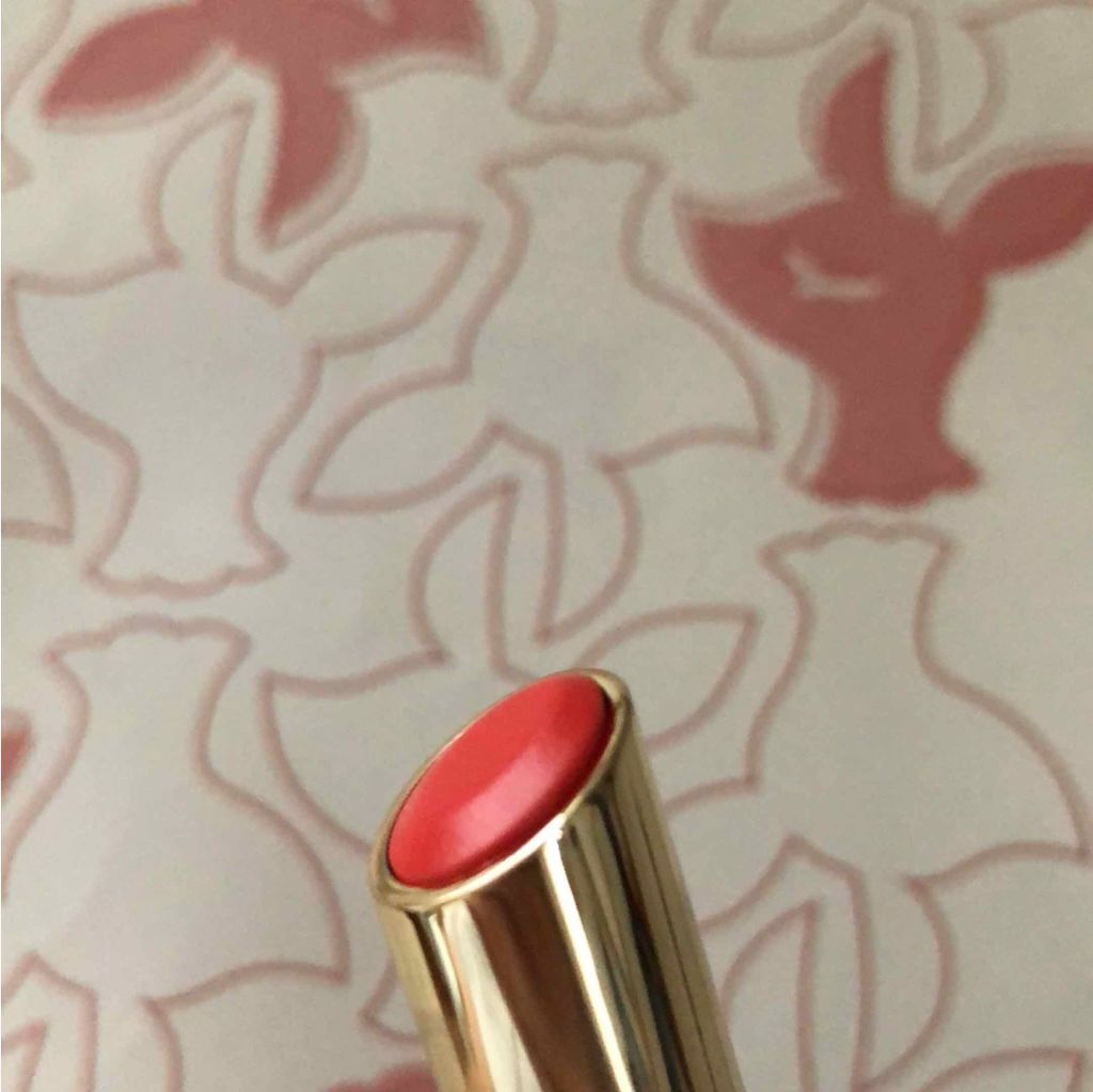 ラスティンググロスリップ 501 オレンジ系/CEZANNE/口紅を使ったクチコミ（2枚目）