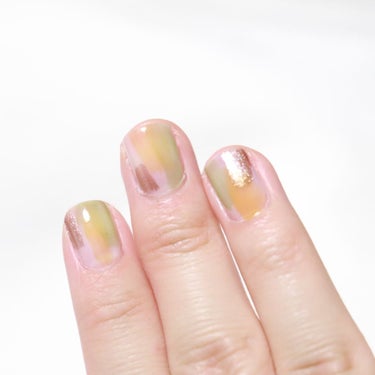 ネイルホリック Juicy color GR702/ネイルホリック/マニキュアを使ったクチコミ（3枚目）