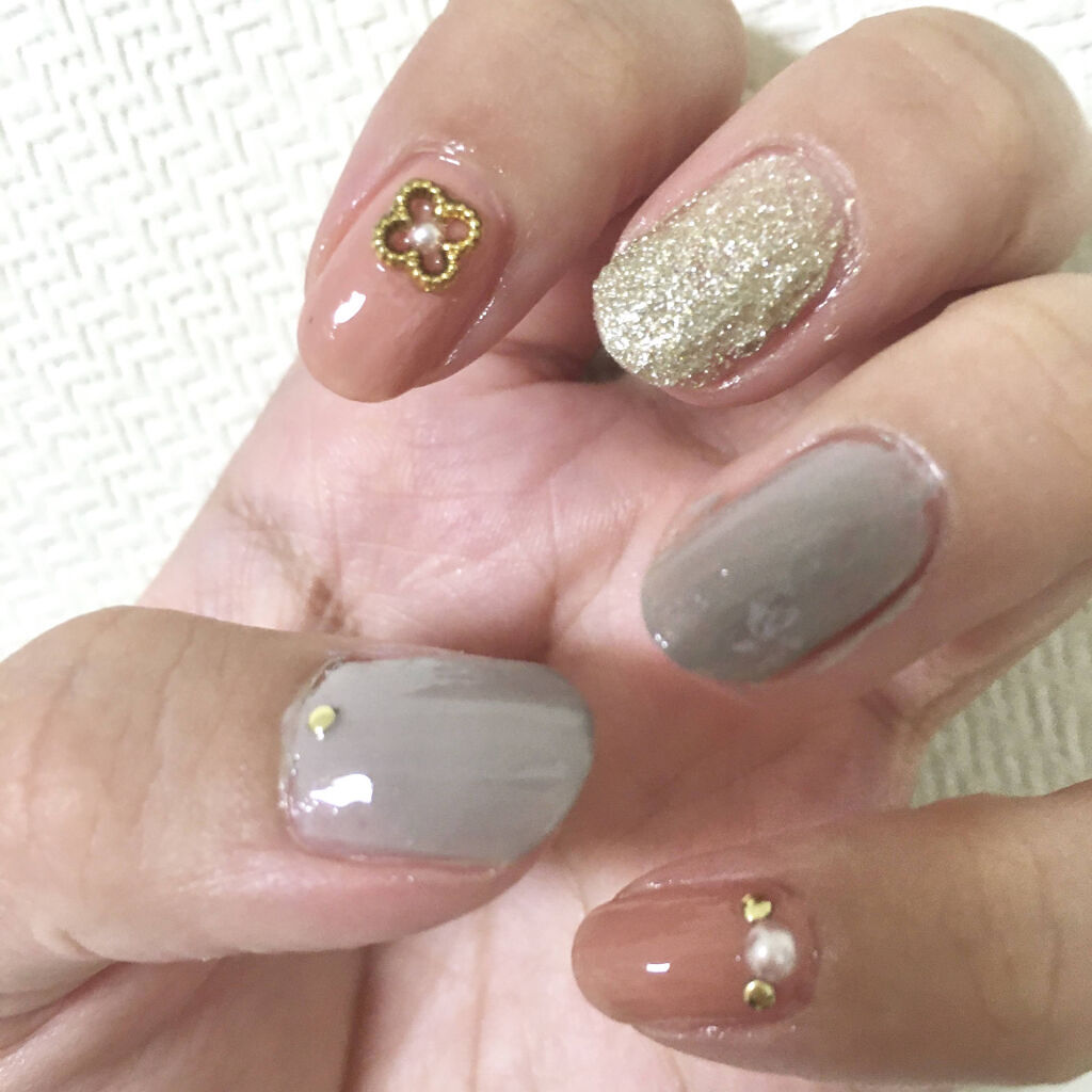 ジェルボリュームトップコート/キャンメイク/ネイルトップコートを使ったクチコミ（3枚目）