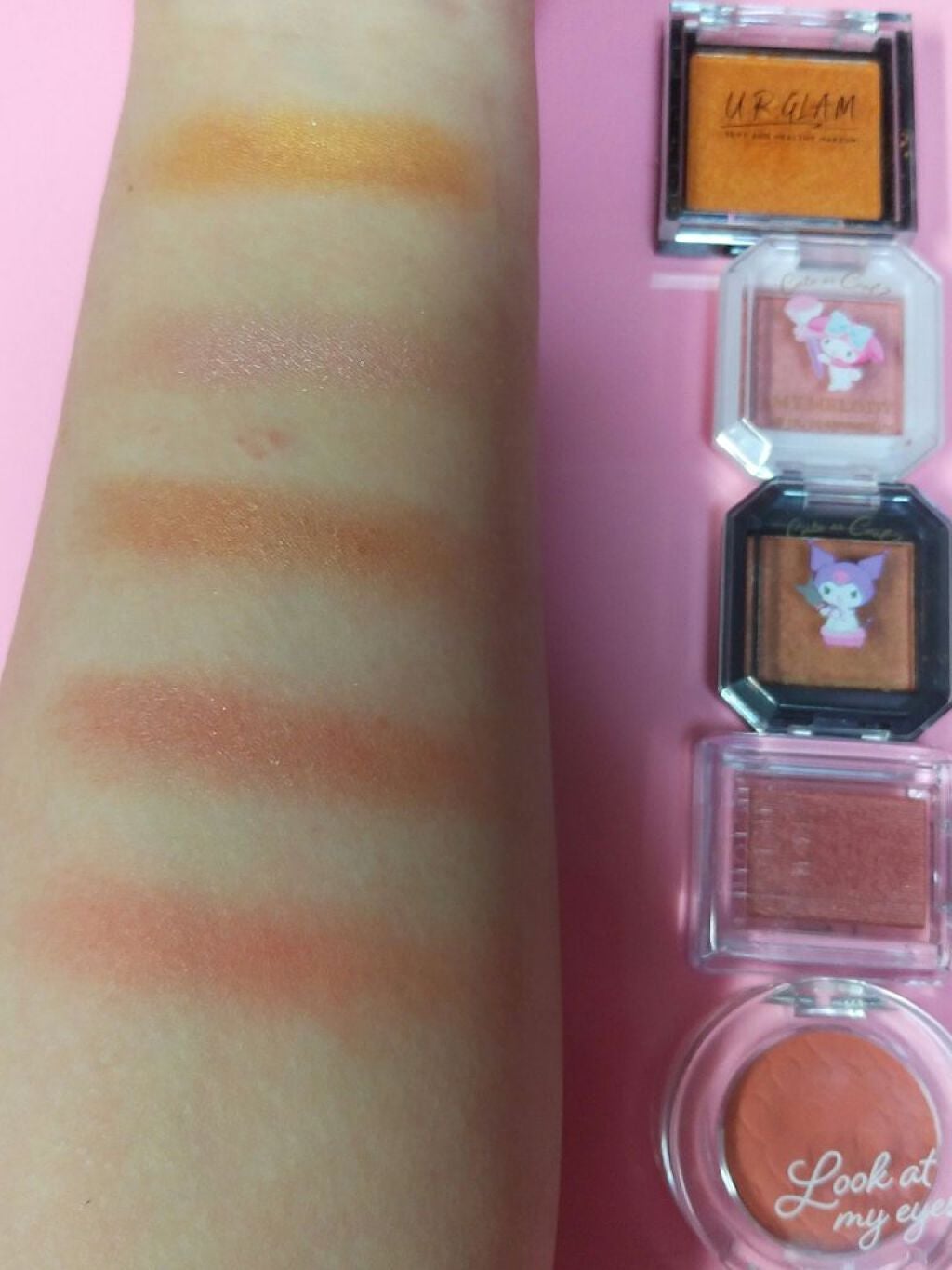 ルックアット マイアイ カフェ/ETUDE/単色アイシャドウを使ったクチコミ(3枚目)