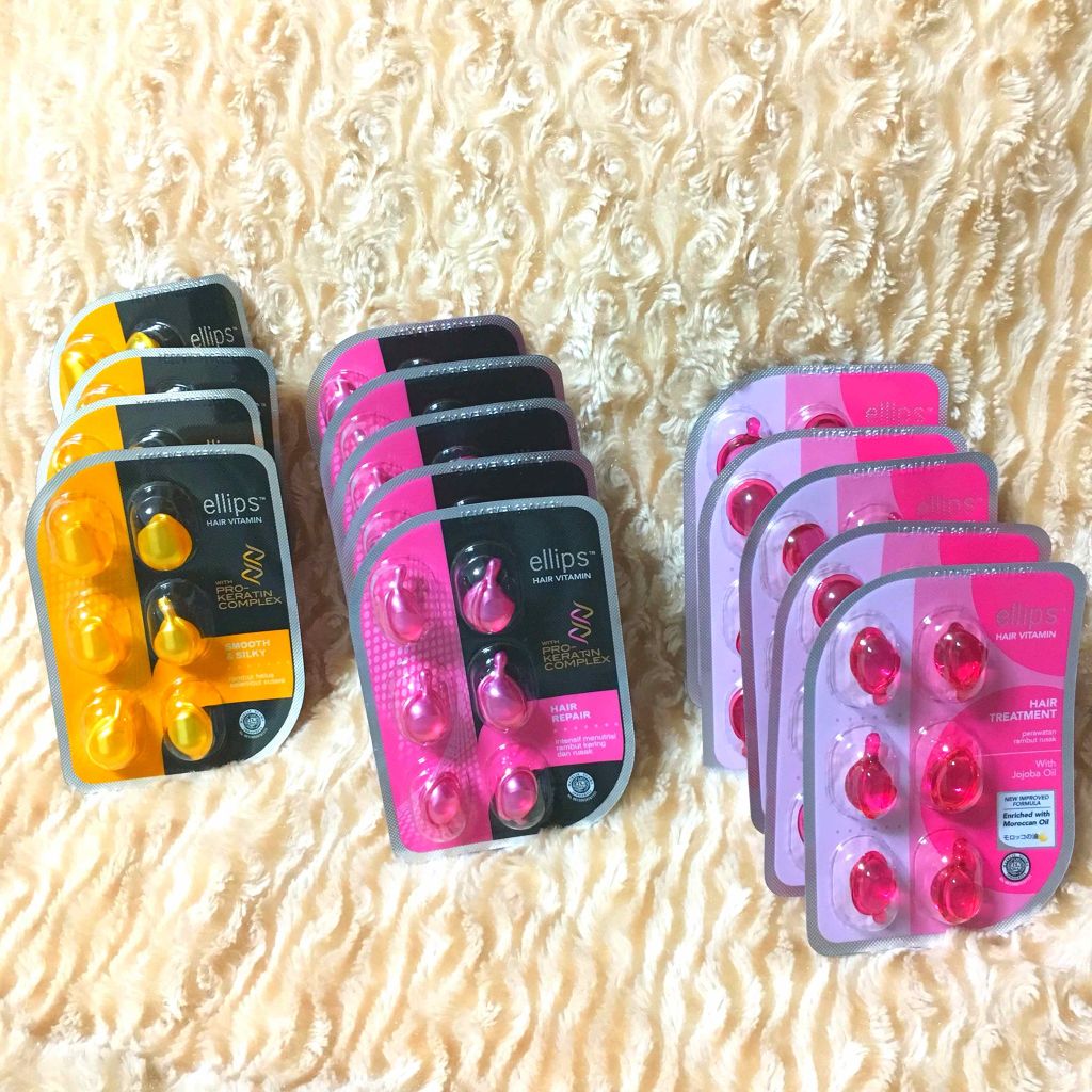 ヘアーオイル【トリートメント】/ellips/ヘアオイルを使ったクチコミ（1枚目）