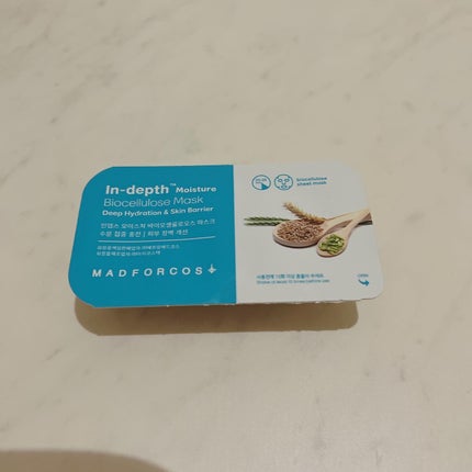 インデップス™モイスチャーバイオセルロースマスク/MADFORCOS/シートマスク・パックを使ったクチコミ(2枚目)